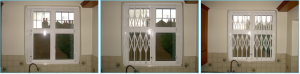 variety of window grilles