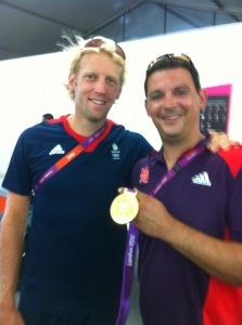 Paul from Alexandra Locksmiths with GB Gold Medal