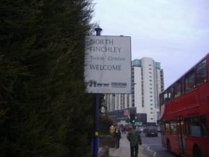 Welcome to North Finchley Sign